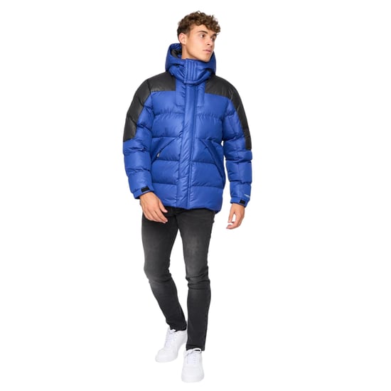 Crosshatch - "Camptor" Jacke Verkleidet für Herren (Blau) - Image 3