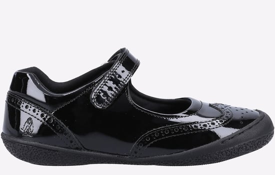 Hush Puppies Rina Mädchen Schulschuh Lackleder Junior - Image 1