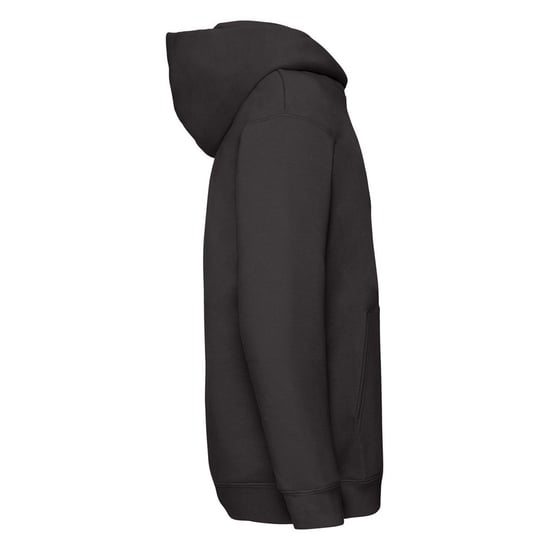 Fruit of the Loom - "Premium" Sweatshirt mit Kapuze für Kinder (Schwarz) - Image 3