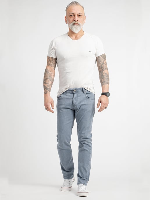 Rock Creek Jeans Grau