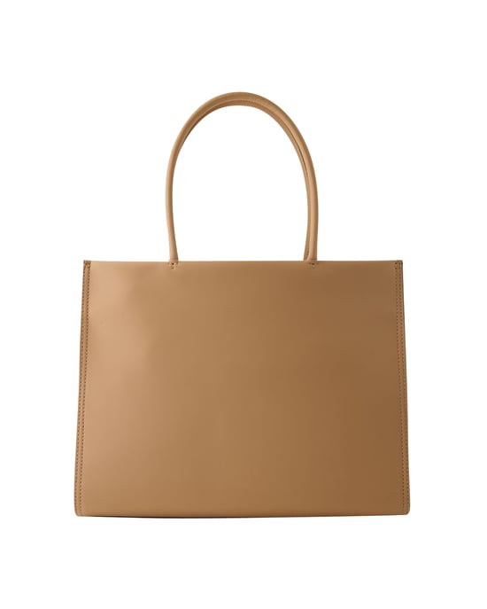 Kleine Ella Shopper-Tasche - Tory Burch - Synthetik - Helles Sand - Image 3