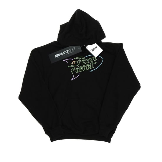 Disney Boys Toy Story Neon Pizza Planet Hoodie (Black)