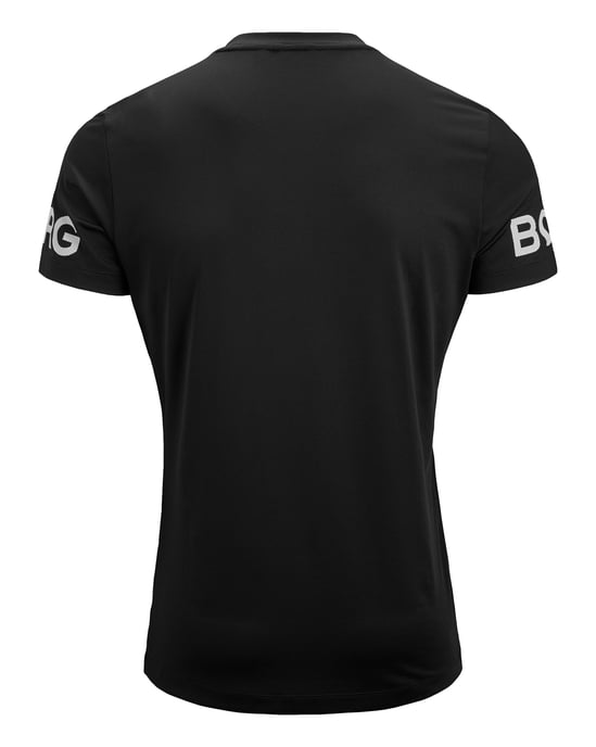 Björn Borg - Herren-Hochleistungs-T-Shirt mit kurzen Ärmeln - Schwarz - Image 2
