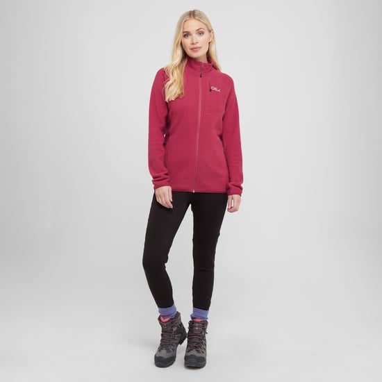 OEX Women's Ardmore Full Zip Fleece with Chest Pocket, Warm & Lightweight Mid-layer
