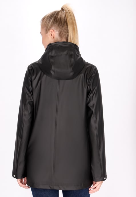 Schmuddelwedda Regenjacke Damen schwarz - Image 4