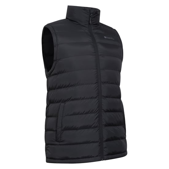 Mountain Warehouse Herren-Gepolsterte Weste Seasons mit Kunstpelzfutter (Schwarz) - Image 3