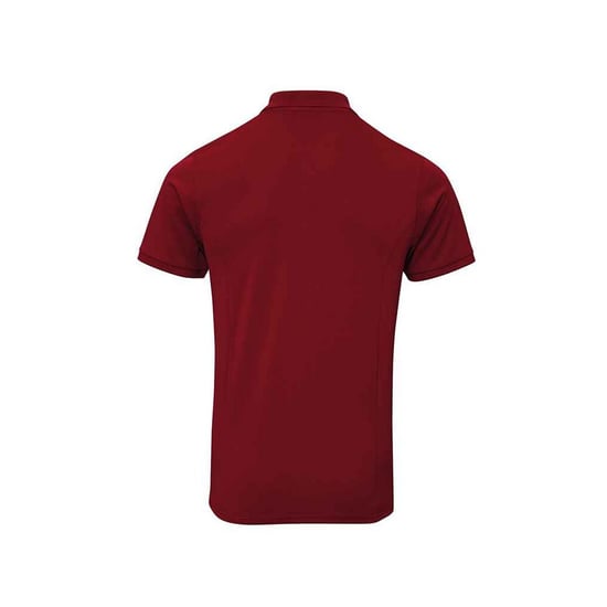 Premier Herren Coolchecker Plus Pique Polo T-Shirt (Burgunderrot) - Image 2