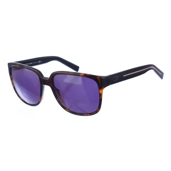 BLACKTIE146S  men's oval-shaped acetate sunglasses