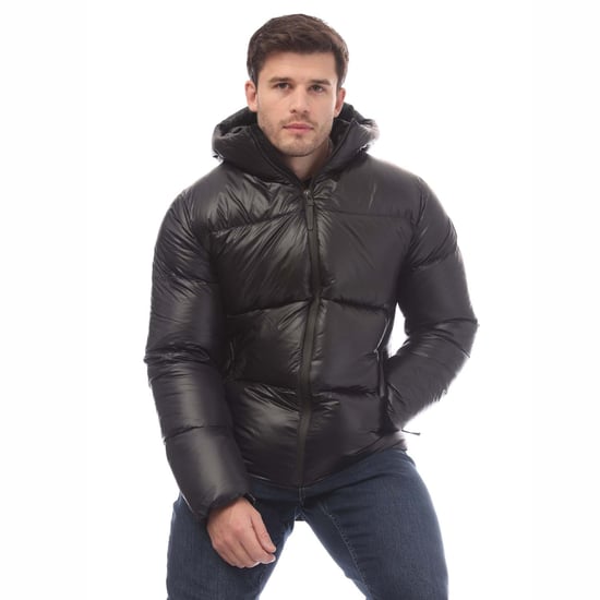 Men's Belstaff Down Filled Ripstop Resolve Jacket in Black