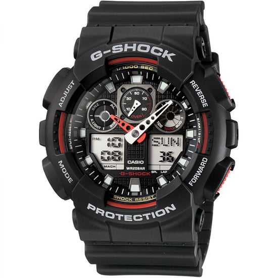 Casio G-Shock Herren Schwarz Uhr GA-100-1A4ER - Image 1