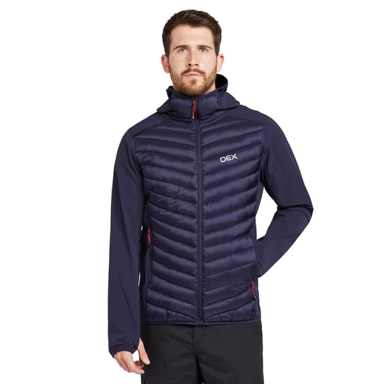 OEX Men's Water Repellent Ulsta Hybrid Full Zip Jacket with Thinsulatesynthetic Insulation
