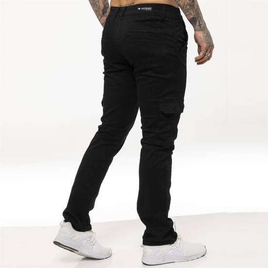 Enzo Herren Cargo Combat Chinos - Image 2
