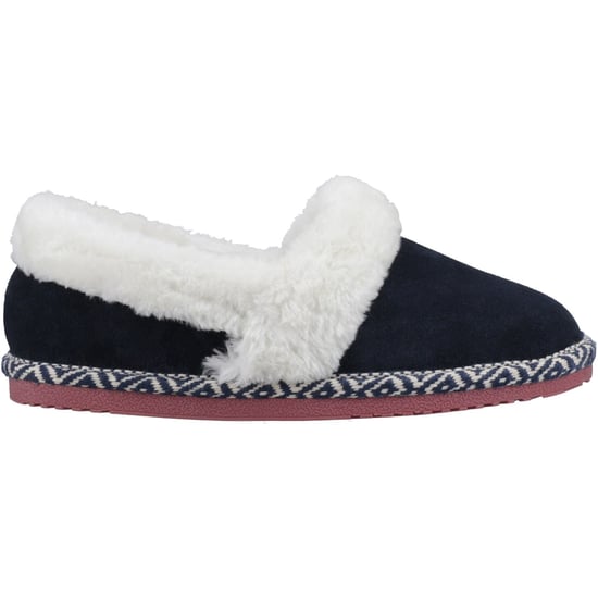 Hush Puppies Ariel Wildleder Damen Navy Pantoffeln - Image 4