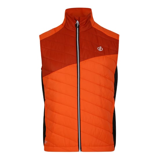 Dare 2B Mens Touring Quilted Lightweight Gilet (Puffins Orange/Rooibos Tea)
