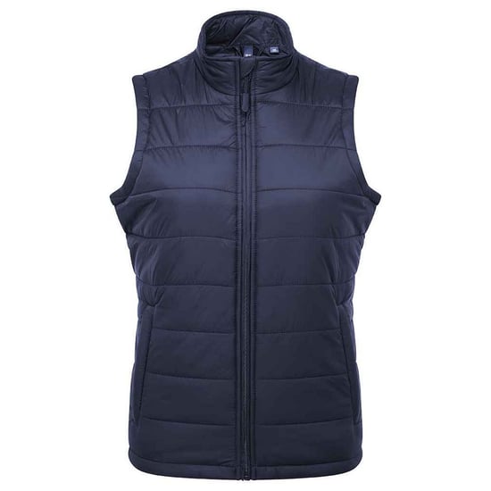 Premier Womens/Ladies Recyclight Gepolstertes Gilet (Marine) - Image 1