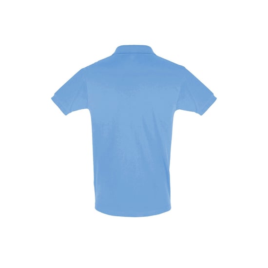 SOLS Mens Perfect Pique Kurzarm-Poloshirt (Himmelblau) - Image 3