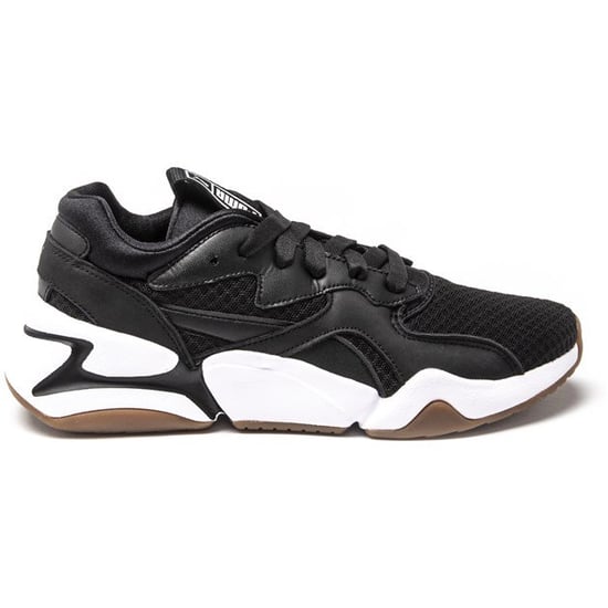 Puma Nova 90's Block Womens Black Running Trainers