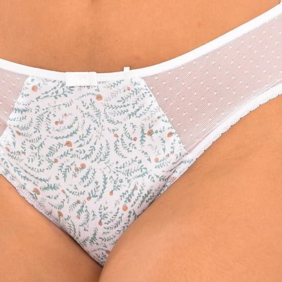 Generous lace side panties 00ASG woman