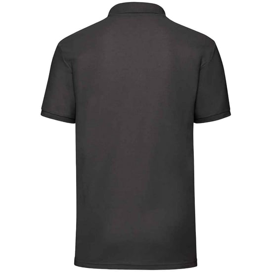 Fruit of the Loom - "65/35" Poloshirt für Herren (Schwarz) - Image 2