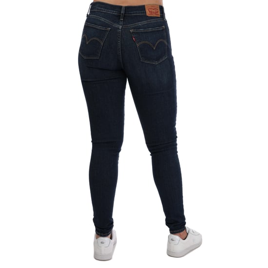 Women's Levis 710 Super Skinny Broke The Bar Jeans in Denim