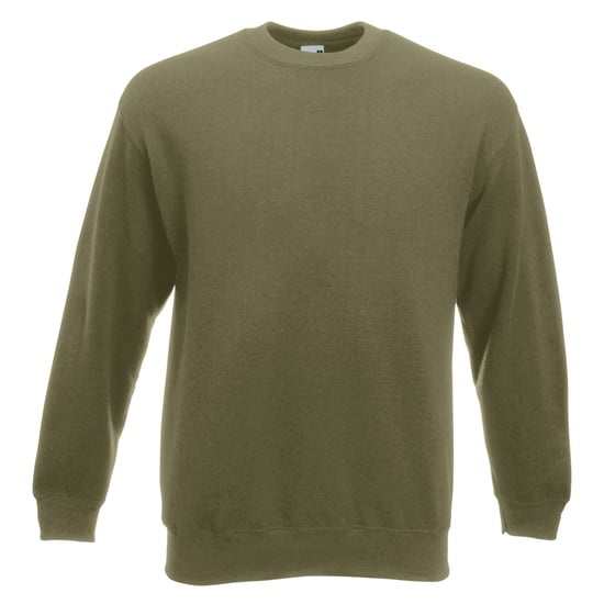 Fruit Of The Loom Unisex Premium 70/30 Set-In Sweatshirt (klassisch oliv) - Image 1