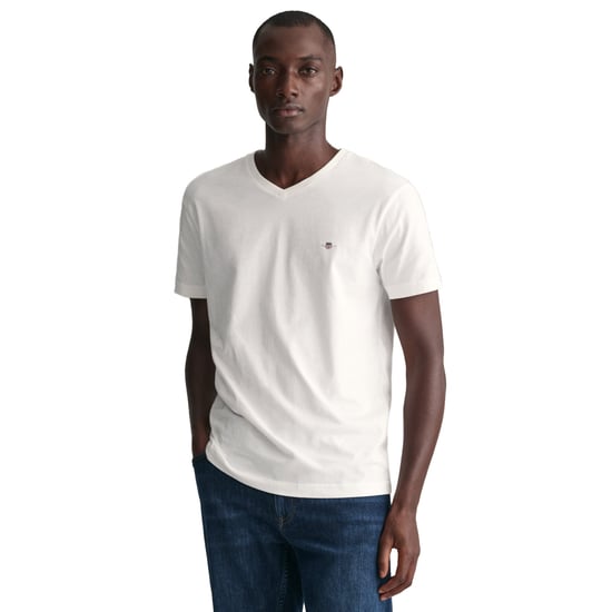 Gant Slim Shield V-Neck T-Shirt - Image 2