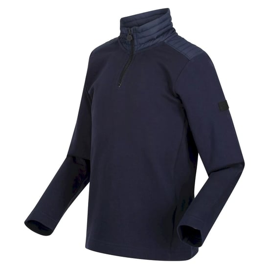 Regatta Childrens/Kids Markas Fleece aus gebürsteter Baumwolle (Navy) - Image 3
