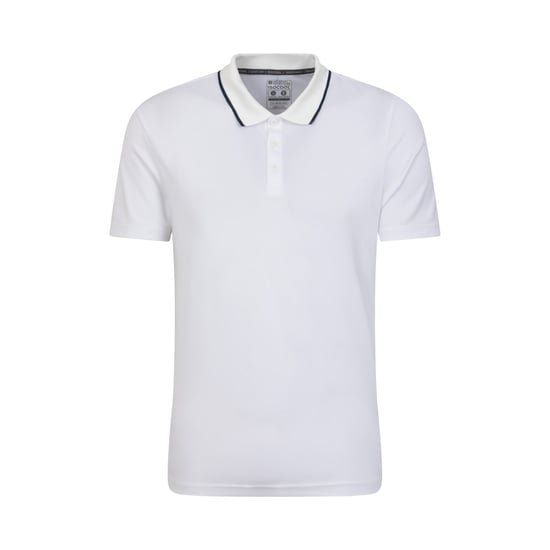 Mountain Warehouse - "Tournament" Poloshirt für Herren (Weiß) - Image 1