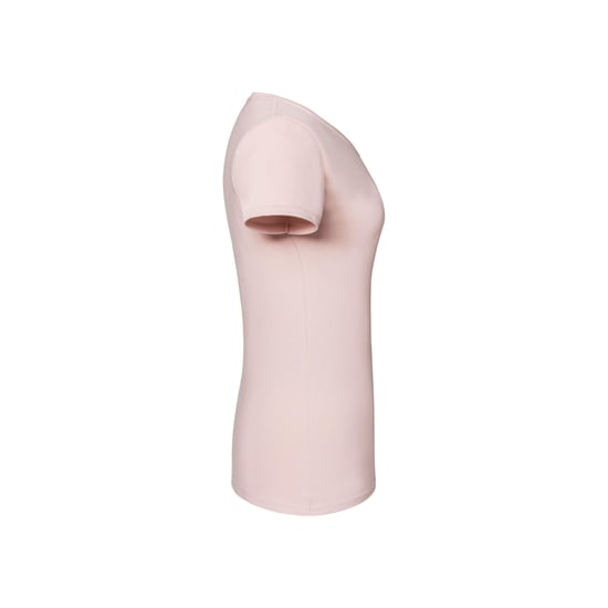 Fruit Of The Loom Damen/Damen Ringspun Premium T-Shirt (Powder Rose) - Image 3