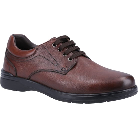 Hush Puppies Marco Leder Herren Braun Schnürschuhe - Image 1