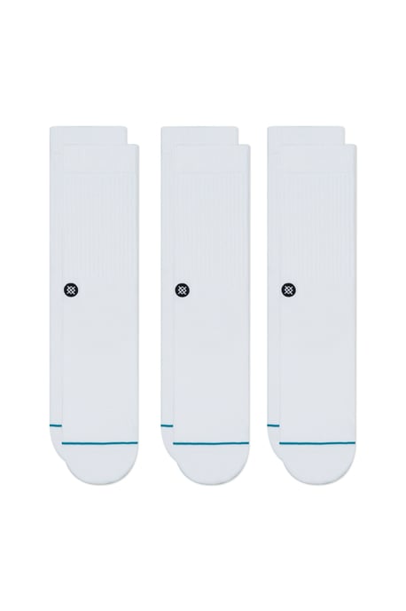 Stance Icon 3 Pack in White - Image 1