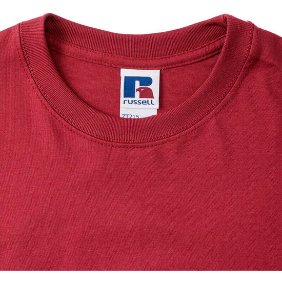 Russell Europe Herren T-Shirt, Kurzarm (Rot) - Image 4