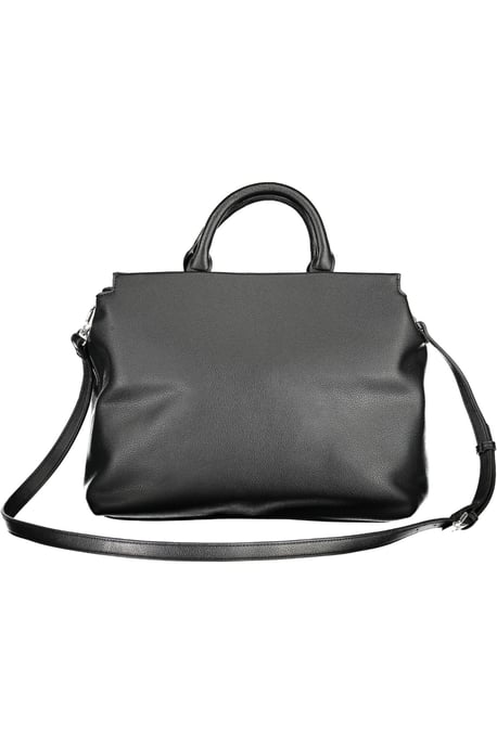 BYBLOS Schwarze Polyurethan Damenhandtasche - Image 2