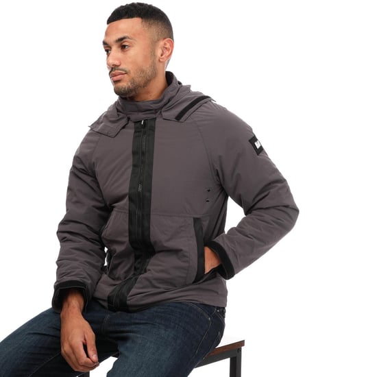 Men's Weekend Offender Vienna Nylon Jacket in Grey