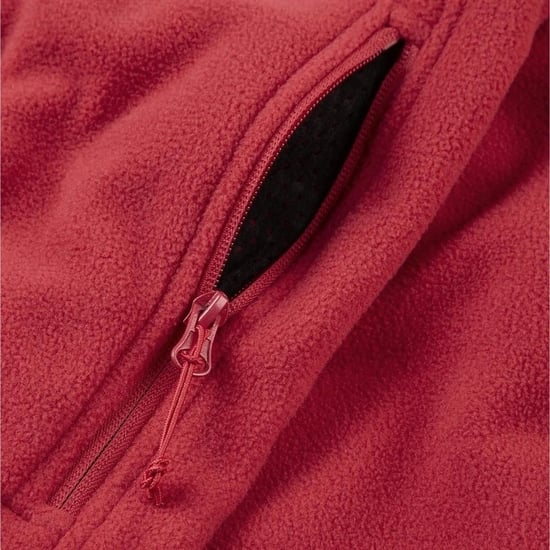 Russell Herren Outdoor-Fleecejacke (Rot) - Image 4
