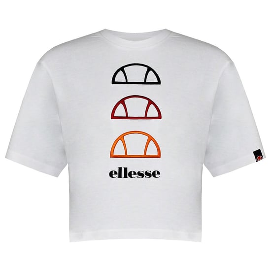 Ellesse – Deway – Kurzes Damen-T-Shirt in Weiß - Image 1