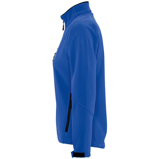 SOLS Womens/Ladies Roxy Soft Shell Jacket (Breathable, Windproof And Water Resistant) (Royal Blue)
