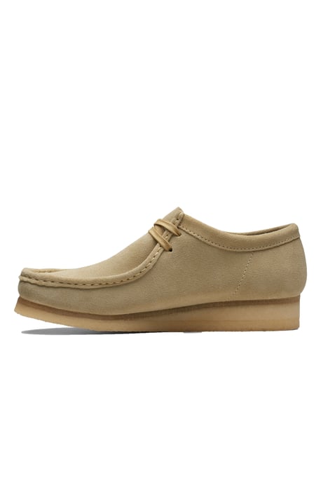 Clarks Originals Wallabee Schuh Ahorn Wildleder - Image 3
