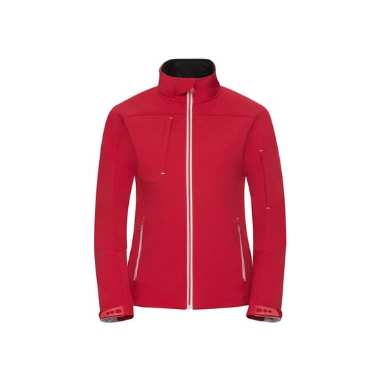 Russell - Softshelljacke für Damen (Rot) - Image 1