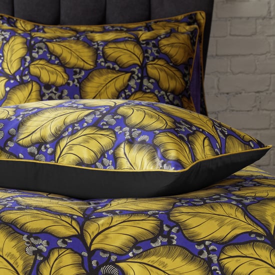 EW von Edinburgh Weavers Magali Leaf Premium Baumwolle Saten Kissenbezug-Paar - Image 2