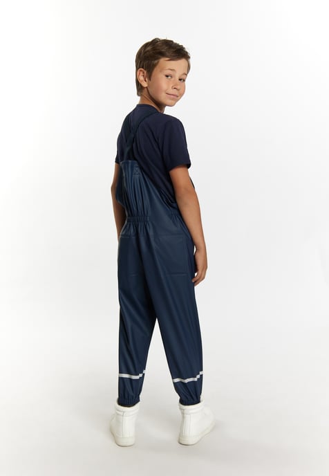 Schmuddelwedda Regenhose aus recyceltem Material Jungen (Kinder) Marine - Image 4