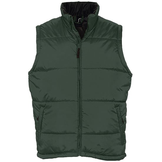 SOLS Warm Unisex wattierte Bodywarmer Jacke (Waldgrün) - Image 1