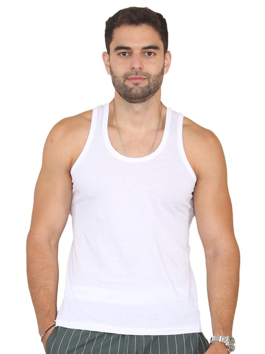 Enzo | Herrenwesten 3er-Pack - Weiß - Image 1