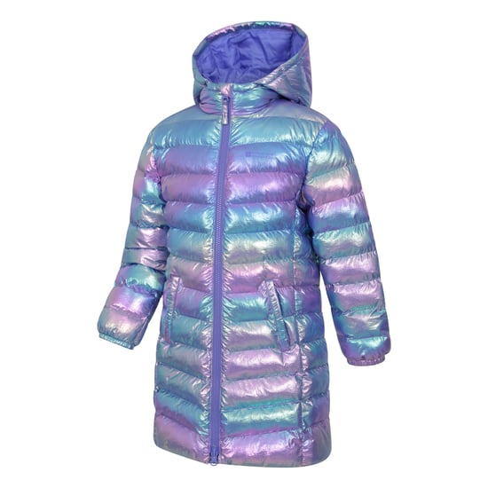 Mountain Warehouse Florence, lange wattierte Jacke für Kinder (schillernd) - Image 4