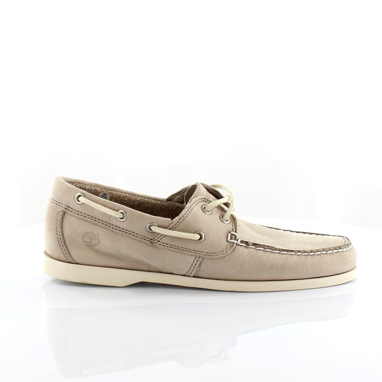 Timberland Cedar Bay 2 Eye Grey Leather Low Lace Up Mens Boat Shoes A1OM5