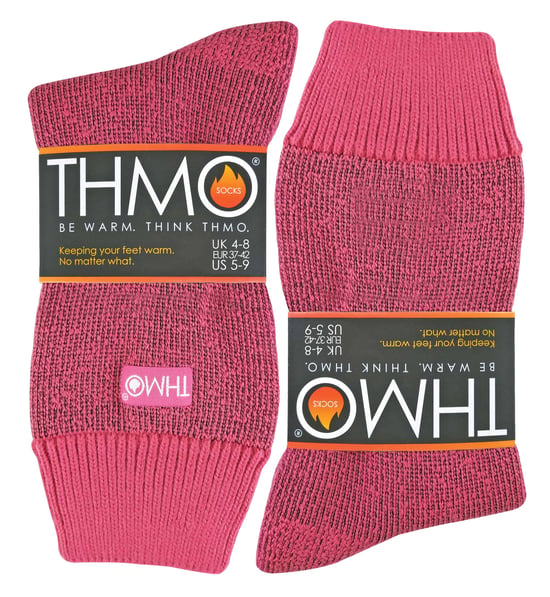 THMO - 1 Paar Damen dicke Fleece gefütterte warme Thermo-Socken für den Winter - Image 2