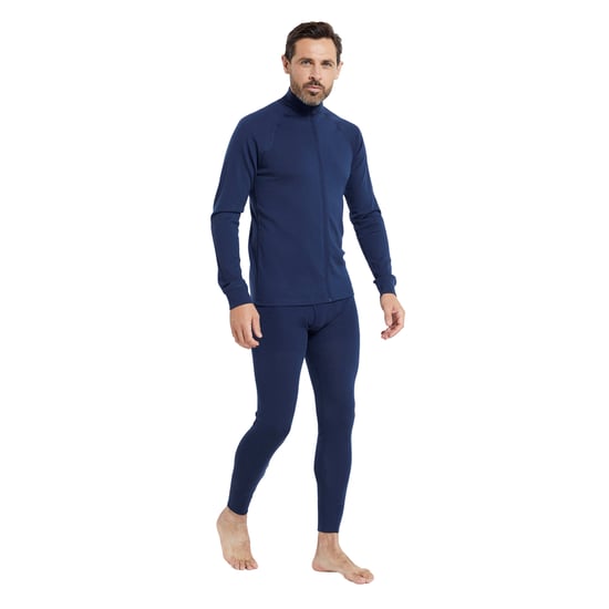 Mountain Warehouse Mens Merino II Thermal Bottoms (Navy)