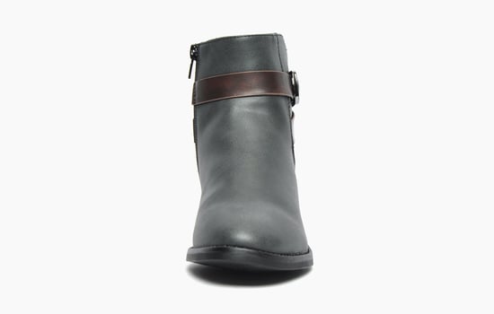 Divaz Farrah Vegan Zip Boots Womens