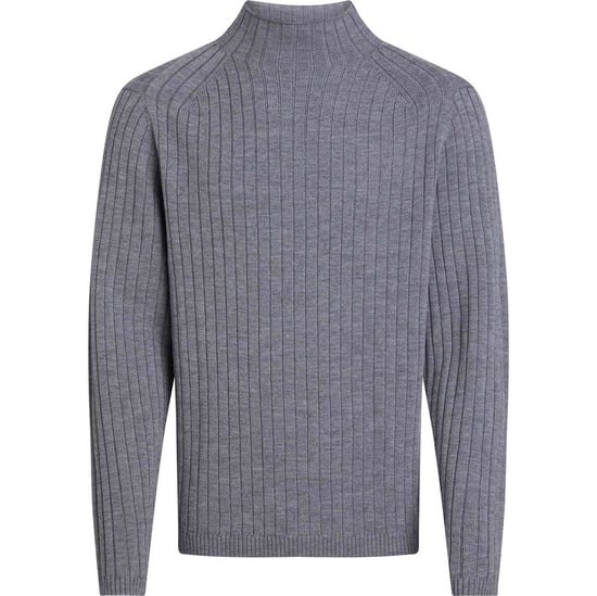 Calvin Klein Merino-Ripppullover mit Rundhalsausschnitt - Image 1