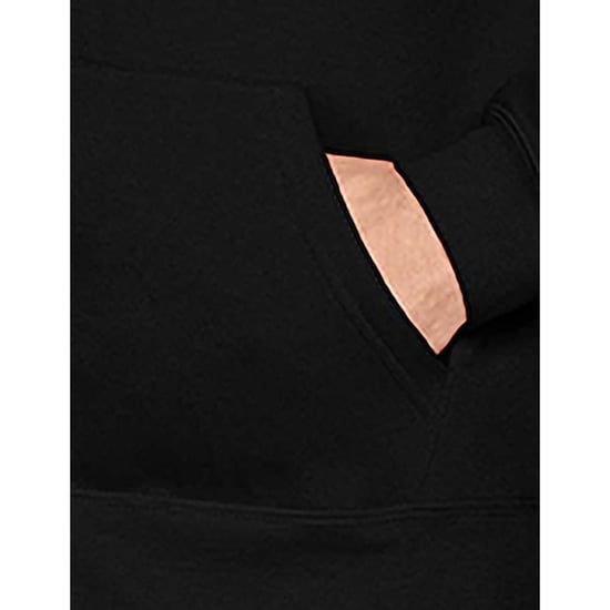 Fruit Of The Loom Mens Premium 70/30 Hooded Zip-Up Sweatshirt / Hoodie (Black)